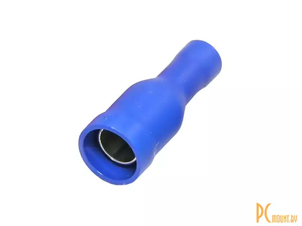FRD2-156 blue (d-4mm) Клемма круглая изолированная, розетка 4мм синяя