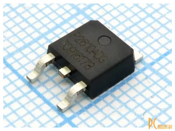 Микросхема P2610ADG TO-252, orig, NIKO-SEM. N-Channel Enhancement Mode Field Effect Transistor (MOSFET)