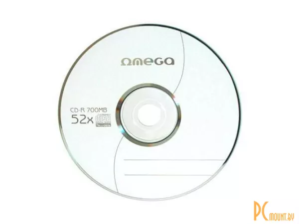 CD-R Omega 700MB, 52x, 50шт., Bulk